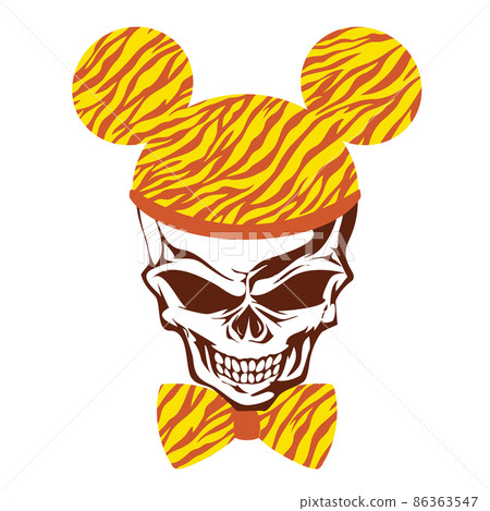 I put a cute hat on the skull, 86363547