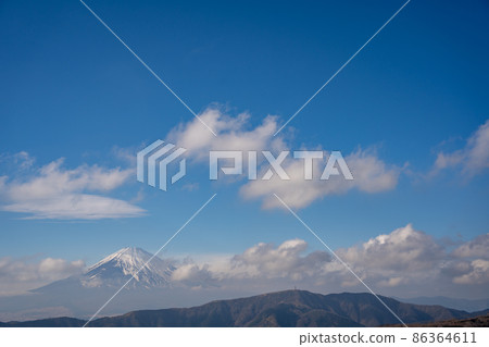 [Kanagawa] Mt. Fuji from Owakudani 86364611