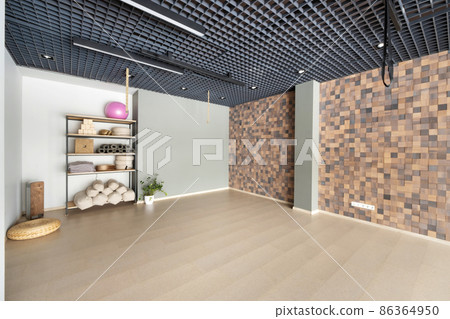 Gym for fitness classes. Yoga Room 86364950