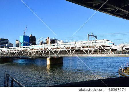 2021年東京隅田川風光 2021年東京隅田川風光 86367674