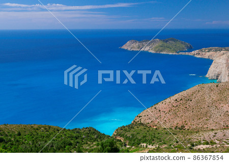 Asos village on Kefalonia 86367854