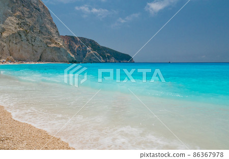 Porto Katsiki beach at Lefkada island Porto Katsiki beach at Lefkada island 86367978