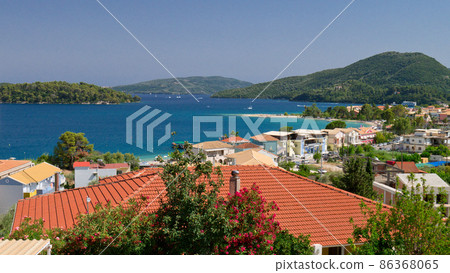 Nidri village on Lefkada island Nidri village on Lefkada island 86368065