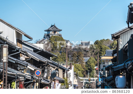 《愛知縣》犬山市犬山城犬山城下町 《愛知縣》犬山市犬山城犬山城下町 86368120