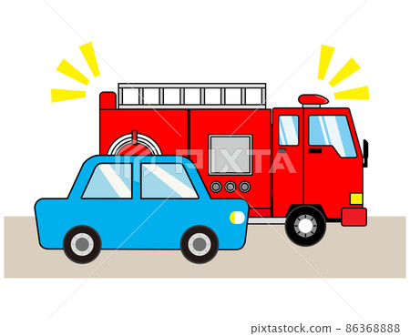 消防車矢量圖 消防車矢量圖 86368888