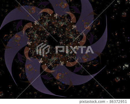 Imaginatory fractal abstract background Image Imaginatory fractal abstract background Image 86372951