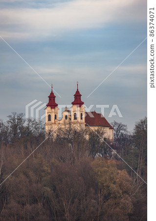 Church of the Visitation of the Virgin Mary, Lechovice, Czech Republic Church of the Visitation of the Virgin Mary, Lechovice, Czech Republic 86374071