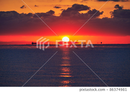 Asahi First Sunrise Sea 86374981