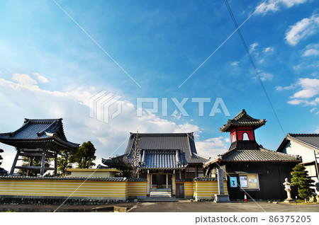 長島元勝寺:全景:三重縣桑名市長島町 長島元勝寺:全景:三重縣桑名市長島町 86375205