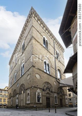 Church and Museum of Orsanmichele in Florence, Italy 86375680