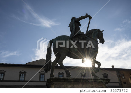 Equestrian Monument to Grand Duke Ferdinando I de Medici in Florence, Italy Equestrian Monument to Grand Duke Ferdinando I de Medici in Florence, Italy 86375722