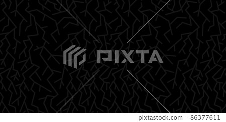 Dark Black Flat Seamless Abstract Vector Illustration Background Art Dark Black Flat Seamless Abstract Vector Illustration Background Art 86377611
