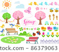 春天的插圖集 86379063