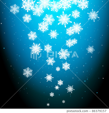 Winter, snowflakes, background material Winter, snowflakes, background material 86379157