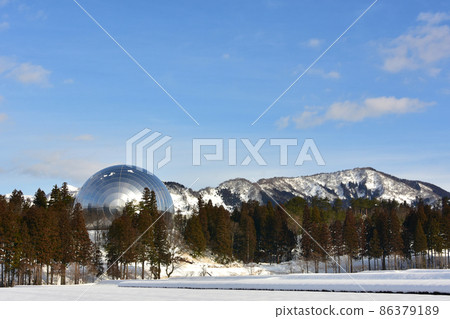 福井縣立恐龍館冬景 福井縣立恐龍館冬景 86379189