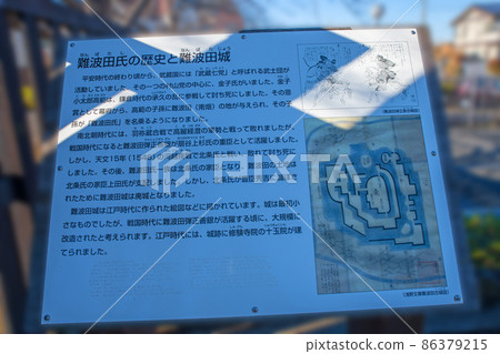 History of Nanbata Castle Explanation version Fujimi City 86379215