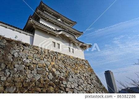 "Akashi Castle" turret and turret after logging 86382286