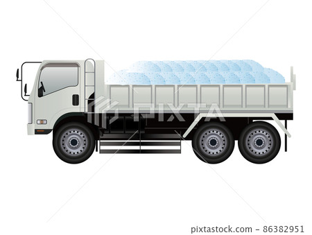 Dump truck and snow removal Dump truck and snow removal 86382951