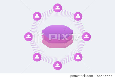 Customer database concept icon. Data management, customer profile and relation information in database for better digital marketing and advertising Customer database concept icon. Data management, customer profile and relation information in database for better digital marketing and advertising 86383667