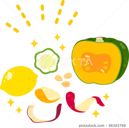 Vegetables Fruit skins and seeds Vegetables Fruit skins and seeds 86383766