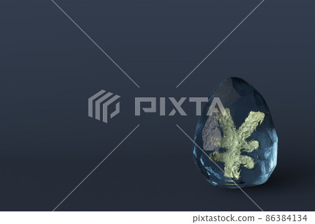 凍結日元標記資產凍結圖像 86384134