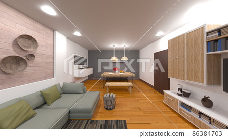 Living-dining 86384703