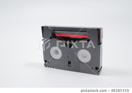 a Mini DV Tape, Digital Video or DV Cassette Tape 86385359