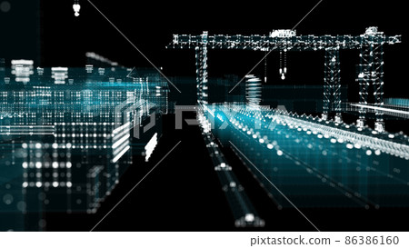 Industrial technology concept. Industry 4.0 Industrial technology concept. Industry 4.0 86386160