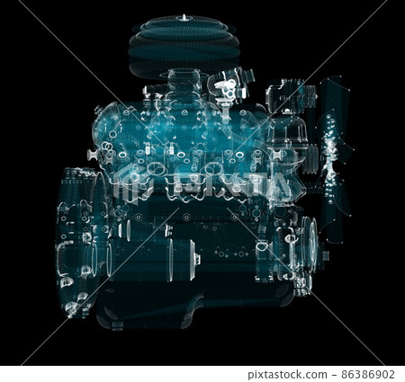 3D rendering, Holographic Particle engine 86386902