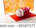 鯉魚飄帶俑 86387377
