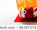 鯉魚飄帶俑 86387378