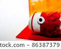 鯉魚飄帶俑 86387379