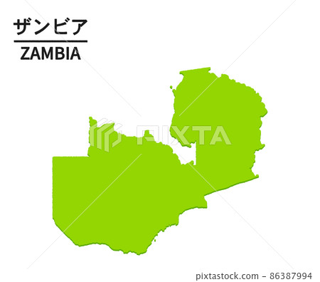 Illustration of Zambia Illustration of Zambia 86387994