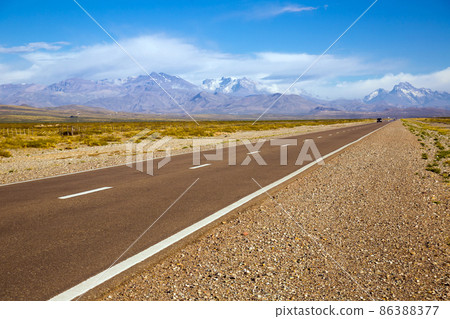 Andes near Las Lenas 86388377
