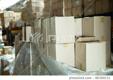 Interior of warehouse store or industry plant Interior of warehouse store or industry plant 86389232