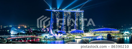 [Singapore] Marina Bay Sands Laser Show Banner Image 86390210