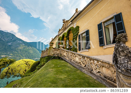 Villa del Balbianello, lake Como, Lenno, italy Villa del Balbianello, lake Como, Lenno, italy 86391289