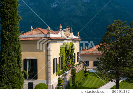 Villa del Balbianello, lake Como, Lenno, italy Villa del Balbianello, lake Como, Lenno, italy 86391382
