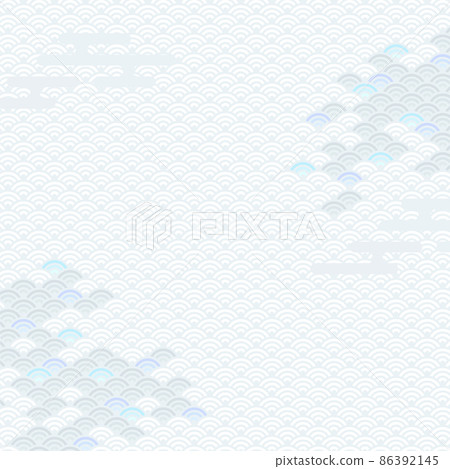 Silver Qinghai wave back 86392145