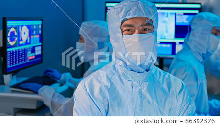 male engineer looking at you 86392376