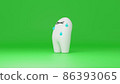 Hot white character 86393065