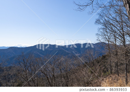 從仙間嶺觀景台看到的富士山 從仙間嶺觀景台看到的富士山 86393933