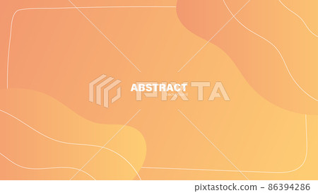 Abstract orange background with fluid shapes modern concept.minimal poster. background for banner, web, cover, billboard, brochure, social media, landing page. Abstract orange background with fluid shapes modern concept.minimal poster. background for banner, web, cover, billboard, brochure, social media, landing page. 86394286