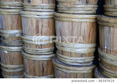 Barrel wooden barrel 86397619