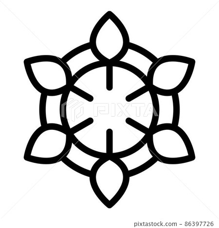 Ecology care icon, outline style Ecology care icon, outline style 86397726