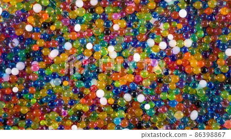 Colorful Water beads 86398867