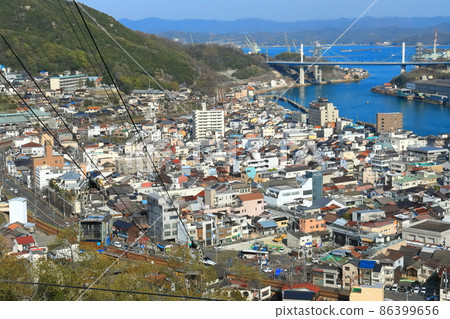 [Hiroshima Prefecture] Senkoji Mountain Ropeway and Onomichi Townscape 86399656