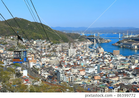 [Hiroshima Prefecture] Senkoji Mountain Ropeway and Onomichi Townscape 86399772
