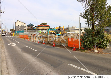 新京成線北八富站前廣場開發計劃站前廣場入口整修城市道路 2022 年 1 月 4 日千葉縣鐮谷市初見市 新京成線北八富站前廣場開發計劃站前廣場入口整修城市道路 2022 年 1 月 4 日千葉縣鐮谷市初見市 86400602