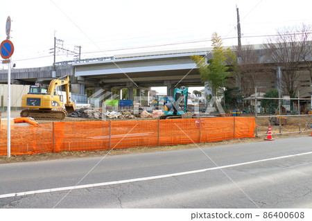 Shin-Keisei Line Kita-Hatsutomi Station Square Development Plan Station Square Entrance Maintenance City Road No. 4 January 2022 Hatsutomi, Kamagaya City, Chiba Prefecture Shin-Keisei Line Kita-Hatsutomi Station Square Development Plan Station Square Entrance Maintenance City Road No. 4 January 2022 Hatsutomi, Kamagaya City, Chiba Prefecture 86400608